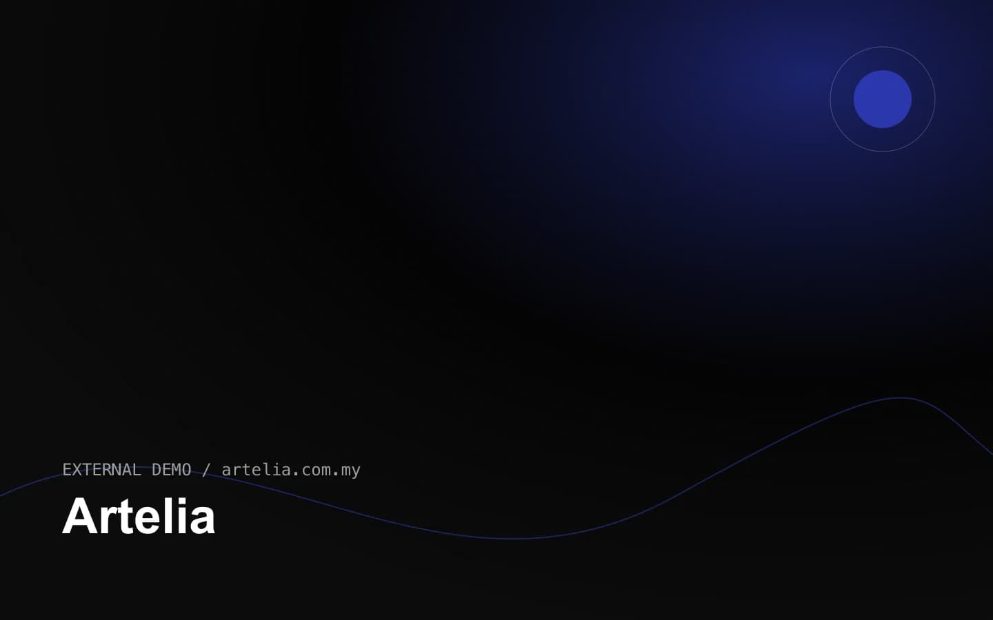 Artelia 网站首页截图