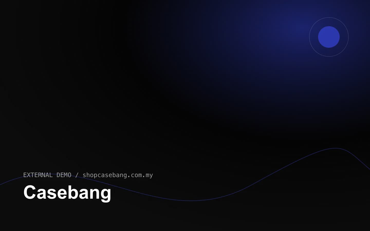 Casebang 网站首页截图