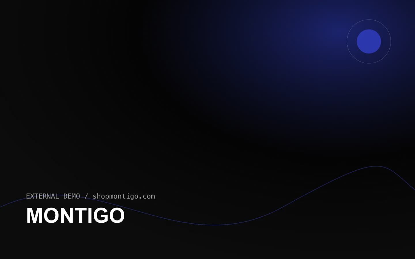 MONTIGO 网站首页截图